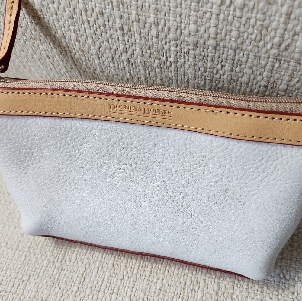DOONEY AND BOURKE SMALL LEATHER POUCH
